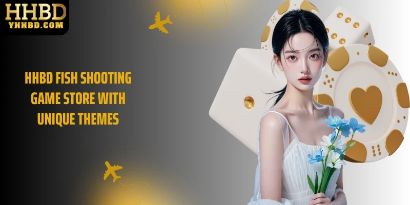 HHBD fish shooting game store with unique themes